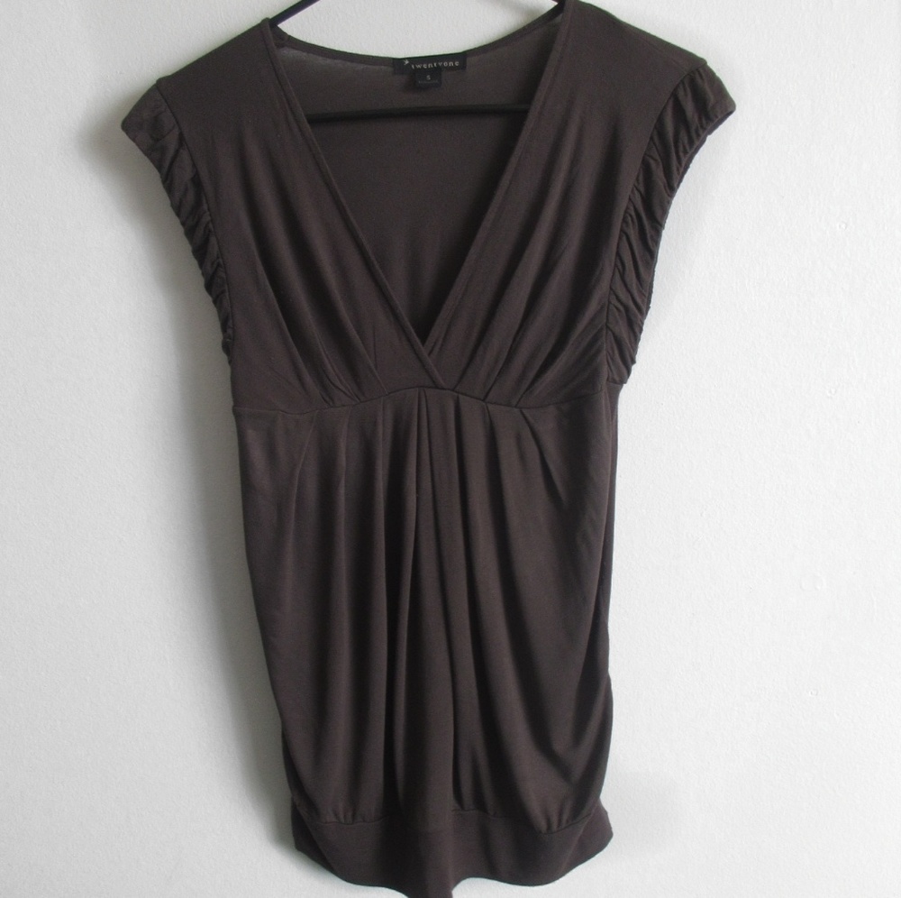 Forever 21 Blouse Brown Size Small